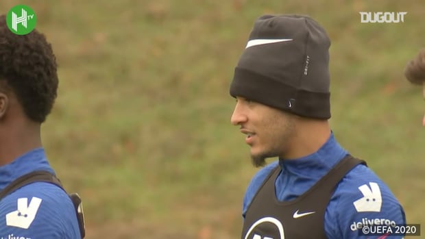 Sancho prepares for England clash with Iceland